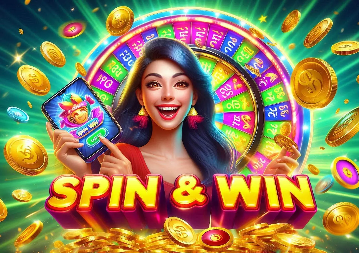 Spin And Win Celebration
